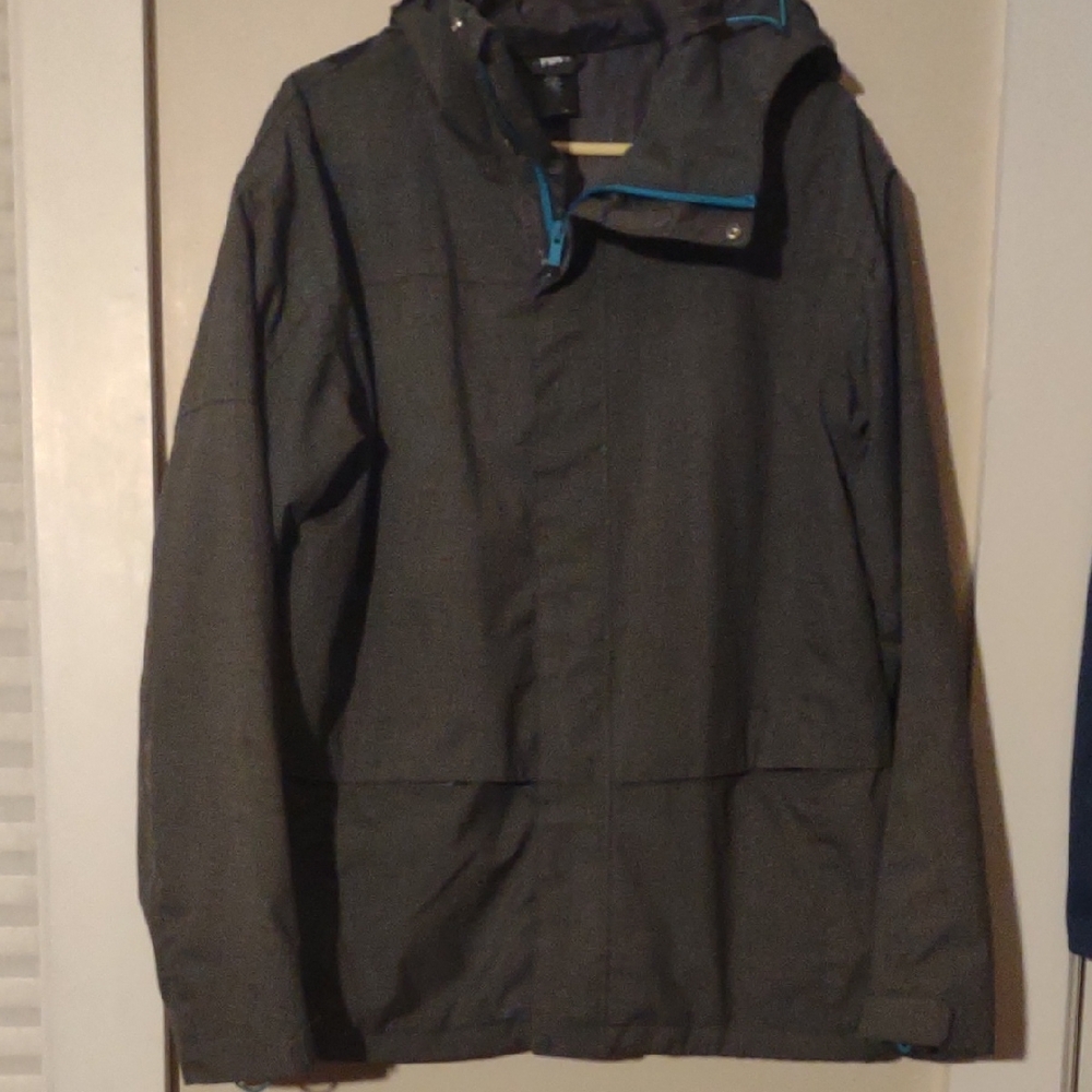 DC Exotex 5k Series Men's Small Charcoal Performance Snowboarding Jacket